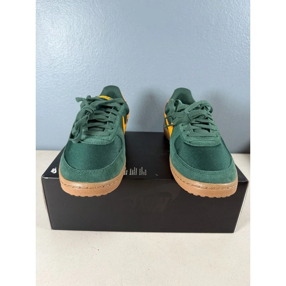 Nike Field General Pro Green & Gold Sneakers Men's‎ Size 8.5